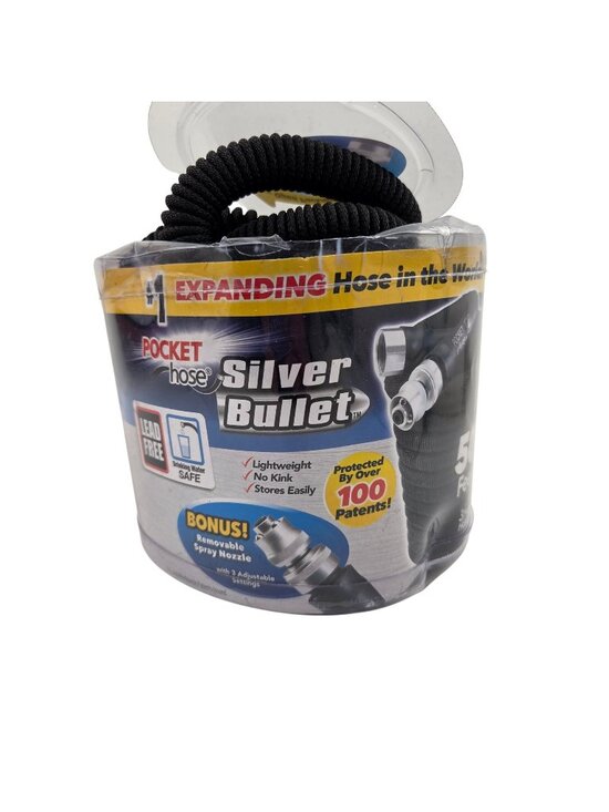 Pocket Hose Other - Pocket Hose Silver Bullet Expandable 50 Ft Garden No Kink Lightweight Garden